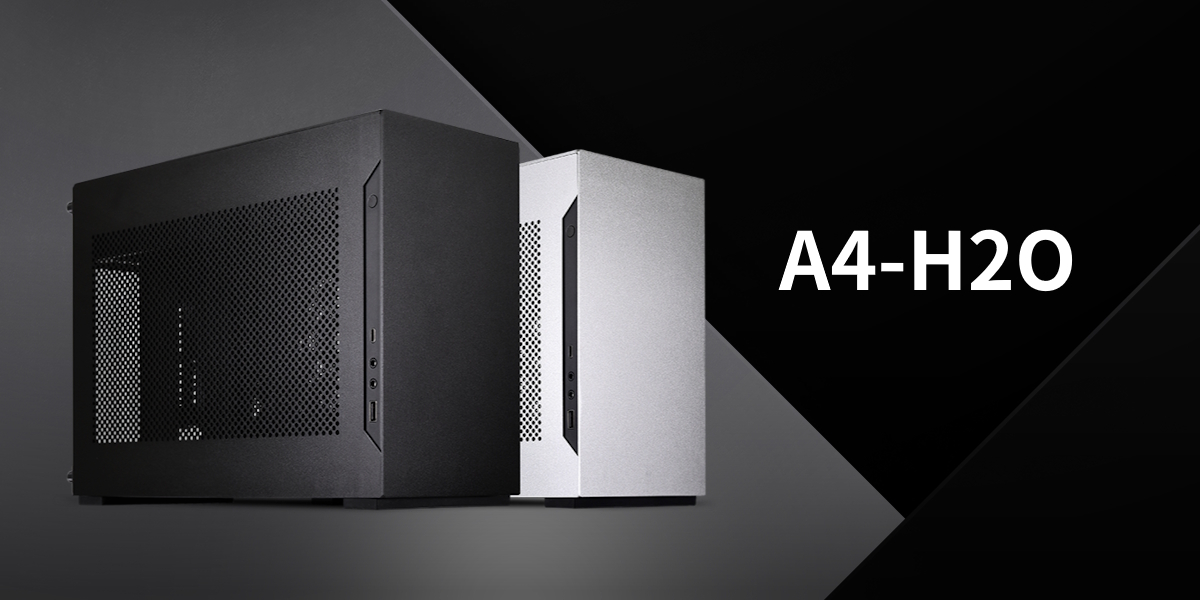 コンパクトながらも3スロットGPUを搭載可能なMini-ITXケース「A4-H2O